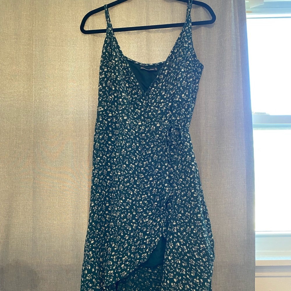 Floral high low dress